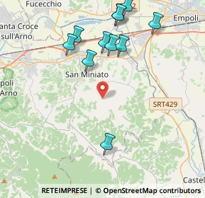 Mappa Via Bassa, 56028 San Miniato PI, Italia (4.60182)