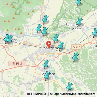 Mappa Via Della Repubblica, 56025 Pontedera PI, Italia (5.65467)