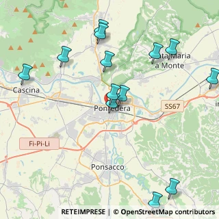 Mappa Via Della Repubblica, 56025 Pontedera PI, Italia (5.00462)