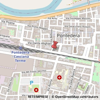 Mappa Via della Repubblica, 3, 56025 Pontedera, Pisa (Toscana)