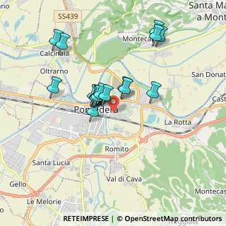 Mappa Via del Bosco, 56025 Pontedera PI, Italia (1.64375)