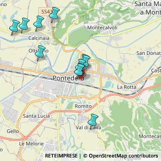 Mappa Via del Bosco, 56025 Pontedera PI, Italia (2.08545)
