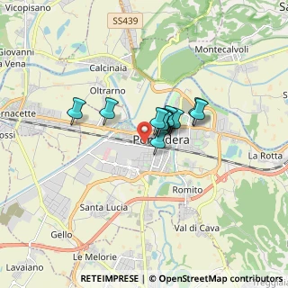 Mappa Pontedera C.T., 56025 Pontedera PI, Italia (0.97182)
