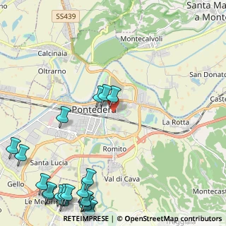 Mappa Via Enrico de Nicola, 56025 Pontedera PI, Italia (3.538)