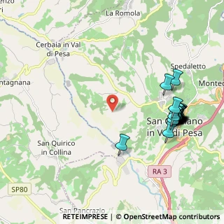 Mappa Via di Mucciana, 50026 San Casciano in Val di pesa FI, Italia (2.429)