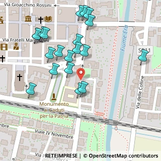 Mappa Via della Stazione Vecchia, 56025 Pontedera PI, Italia (0.139)