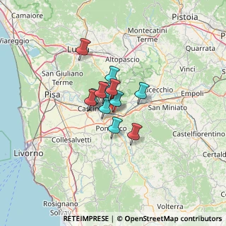 Mappa Piazza Giuseppe Garibaldi, 56025 Pontedera PI, Italia (7.36833)