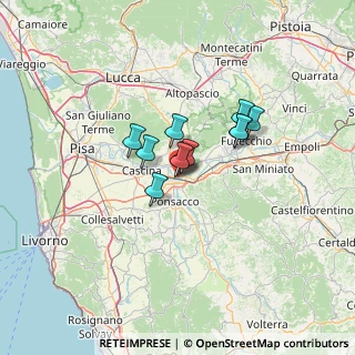 Mappa Piazza Giuseppe Garibaldi, 56025 Pontedera PI, Italia (8.07727)