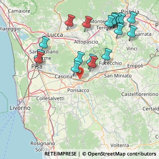 Mappa Piazza Giuseppe Garibaldi, 56025 Pontedera PI, Italia (19.70722)