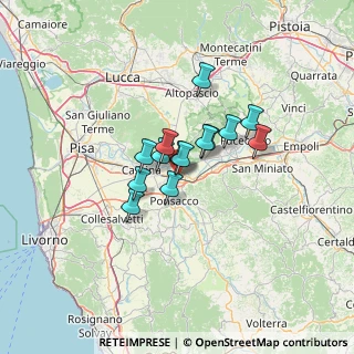 Mappa Piazza Giuseppe Garibaldi, 56025 Pontedera PI, Italia (8.34071)