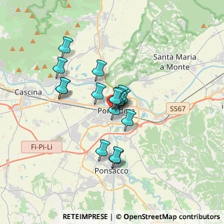 Mappa Viale Repubblica, 56025 Pontedera PI, Italia (2.56625)
