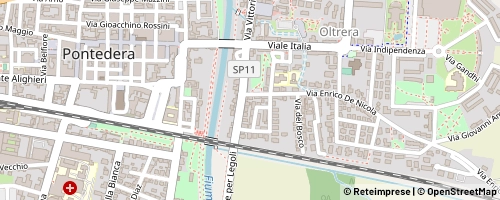 Mappa Pontedera