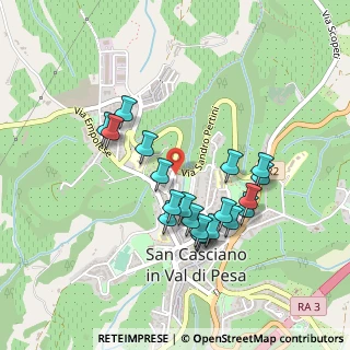 Mappa Via Filippo Turati, 50026 San Casciano In Val di Pesa FI, Italia (0.4335)