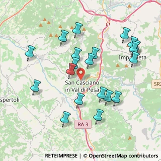 Mappa Via Filippo Turati, 50026 San Casciano In Val di Pesa FI, Italia (4.259)