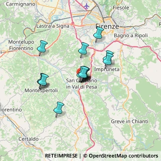 Mappa Via Filippo Turati, 50026 San Casciano In Val di Pesa FI, Italia (5.11)