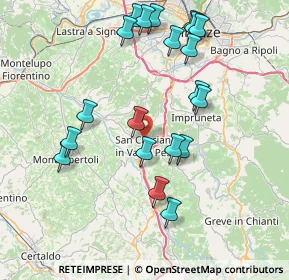 Mappa V.P, 50026 San Casciano in Val di pesa FI, Italia (8.4315)