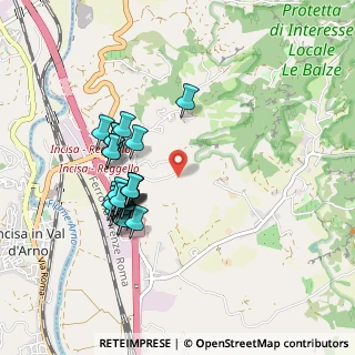 Mappa Località Cetina le Piagge, 50066 Reggello FI, Italia (0.88148)