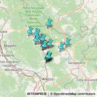 Mappa Villaggio A. Benedetti, 52010 Chitignano AR, Italia (8.994)