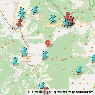 Mappa Villaggio A. Benedetti, 52010 Chitignano AR, Italia (6.398)