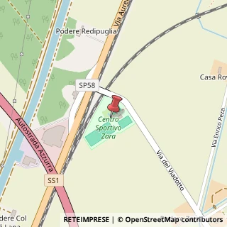 Mappa Via del Viadotto, 8, 56121 Pisa, Pisa (Toscana)