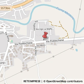 Mappa Via Piobbichese, 19, 61048 Sant'Angelo in Vado, Pesaro e Urbino (Marche)