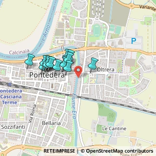 Mappa Piazza del Ponte, 56025 Pontedera PI, Italia (0.37313)