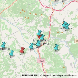 Mappa Via Giuseppe Ungaretti, 50026 San Casciano in Val di pesa FI, Italia (5.11615)