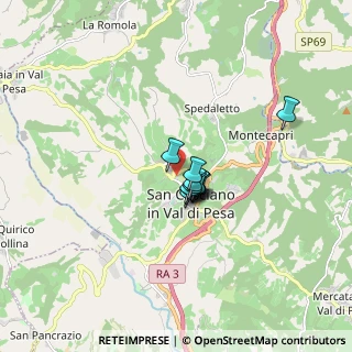 Mappa Via Giuseppe Ungaretti, 50026 San Casciano in Val di pesa FI, Italia (0.90364)