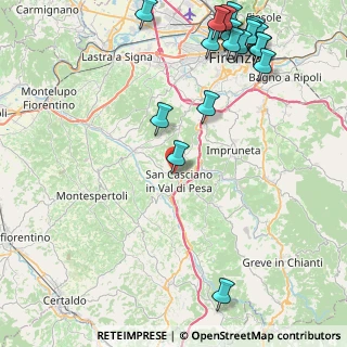 Mappa SP Val di Pesa, 50026 San Casciano in Val di Pesa FI, Italia (12.277)