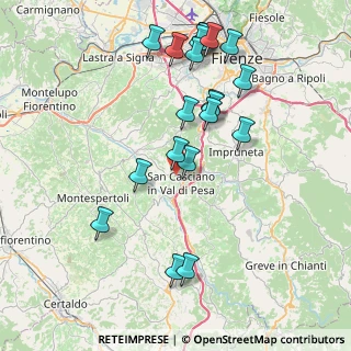 Mappa SP Val di Pesa, 50026 San Casciano in Val di Pesa FI, Italia (8.5705)