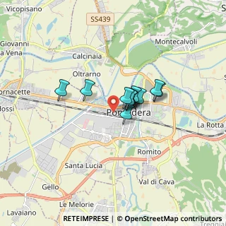 Mappa Via Brigate Partigiane, 56025 Pontedera PI, Italia (0.99545)