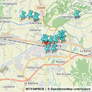 Mappa Via Brigate Partigiane, 56025 Pontedera PI, Italia (1.66286)