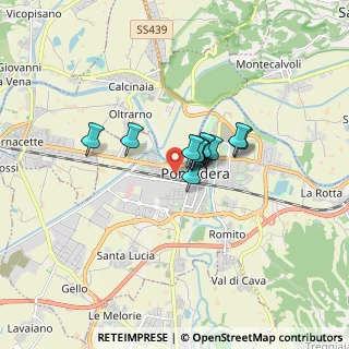 Mappa Piazza Unità D'Italia, 56025 Pontedera PI, Italia (0.94727)