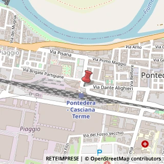 Mappa Piazza Unità D'Italia, 56025 Pontedera PI, Italia, 56025 Pontedera, Pisa (Toscana)