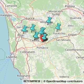 Mappa Piazza Unità D'Italia, 56025 Pontedera PI, Italia (7.165)