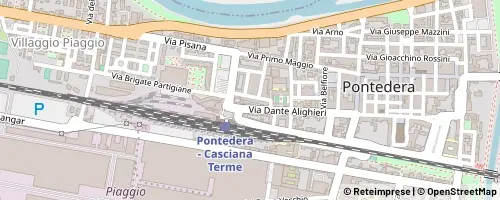Mappa Pontedera