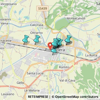 Mappa Via Fiumalbi, 56025 Pontedera PI, Italia (0.90182)