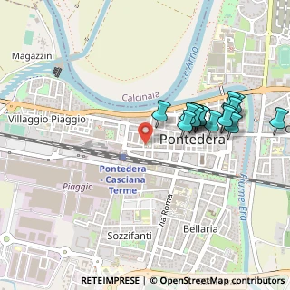 Mappa Via E. Fiumalbi, 56025 Pontedera PI, Italia (0.49)