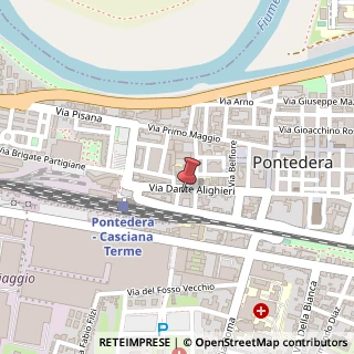 Mappa Via Gorizia, 5, 56025 Pontedera, Pisa (Toscana)