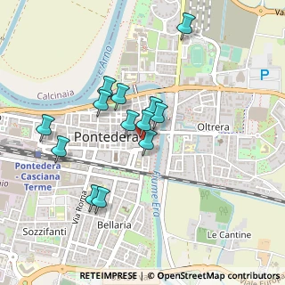 Mappa Piazza Martiri della Libertà, 56025 Pontedera PI, Italia (0.41462)