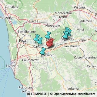 Mappa Piazza Martiri della Libertà, 56025 Pontedera PI, Italia (8.04727)