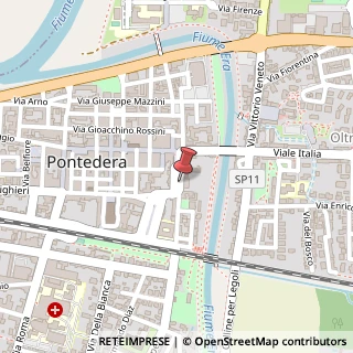 Mappa Piazza martiri della liberta' 14, 56025 Pontedera, Pisa (Toscana)