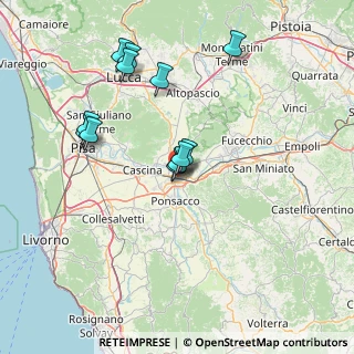 Mappa Via Fratelli Marconcini, 56025 Pontedera PI, Italia (14.26417)
