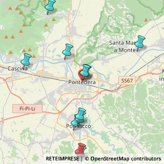 Mappa Via Della Misericordia, 56025 Pontedera PI, Italia (5.13)