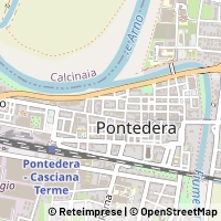 Map Pontedera