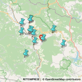 Mappa SP60, 52010 Chitignano AR, Italia (7.03333)