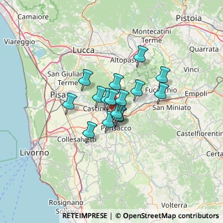 Mappa Piazza Nilde Iotti, 56025 Pontedera PI, Italia (8.23438)