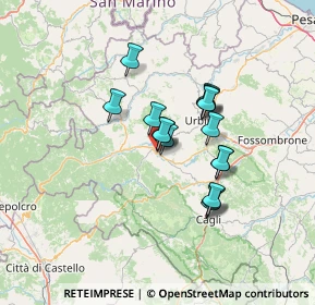 Mappa 61049 Urbania PU, Italia (10.28563)