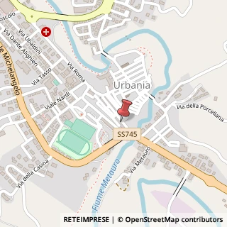 Mappa Via Giuseppe Garibaldi, 48, 61049 Urbania, Pesaro e Urbino (Marche)