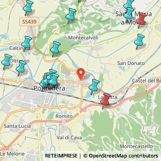 Mappa Via Don Luigi Sturzo, 56025 Pontedera PI, Italia (2.878)